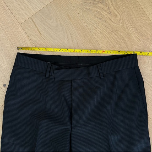 Hugo Boss Black Pinstripe Pants - Picture 4 of 7